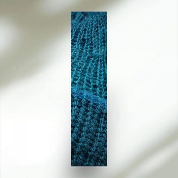 Luxurious Mohair Ladies Teal Warm Hat - Image 4