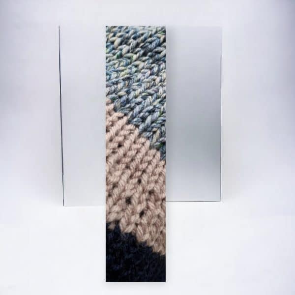 Midnight Triple Blue Coloured Wool Hat - Image 3
