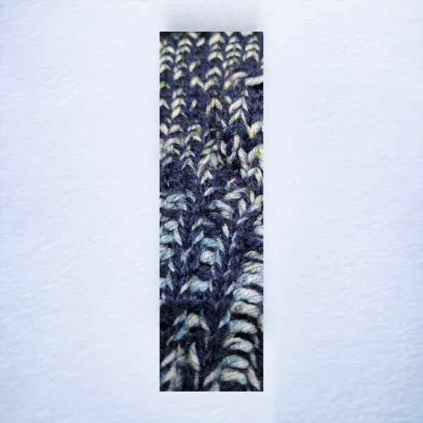 Easy Wear Winter 2 Blue - Wool Mix Fingerless Gloves - Image 2