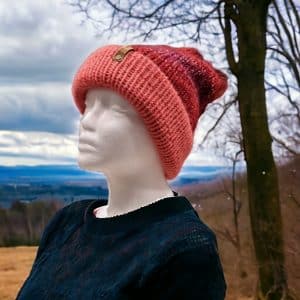 Warm Country Red Vibe Merino Hat