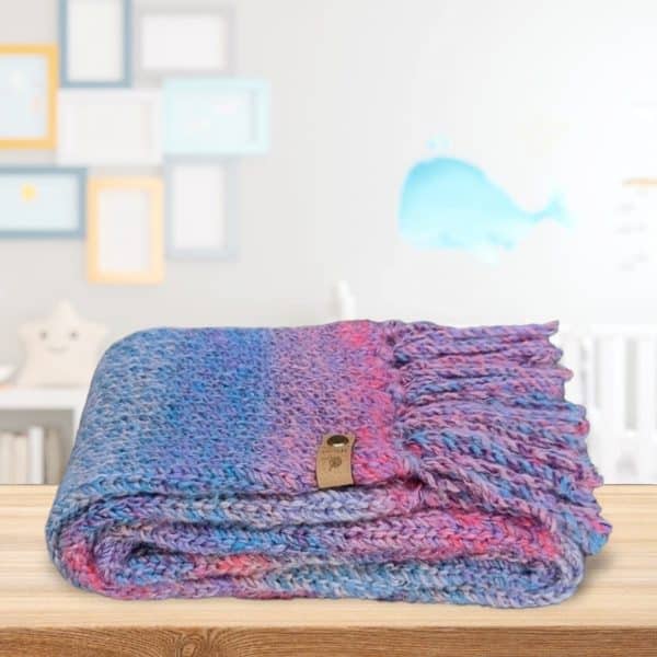 Sunset Striking Multi Stripe Scarf - Image 2