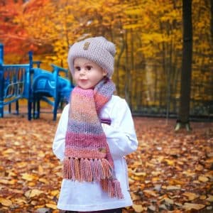 Sunrise Striking Multi Stripe Scarf