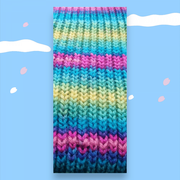 Bright Striped Multi Coloured Baby Blanket - Image 4