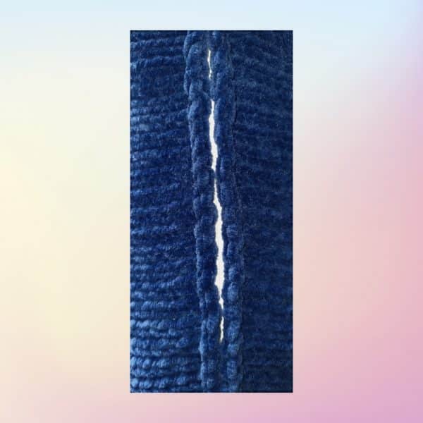 Soft Velvet Feel Comforting Cushion Cover- Dark blue and Deep Pink & 2 Sizes - Image 7