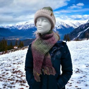 Woolly Wild Winter Woodland Walk Scarf